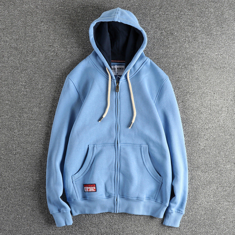 Casual Solid Color Hoodie