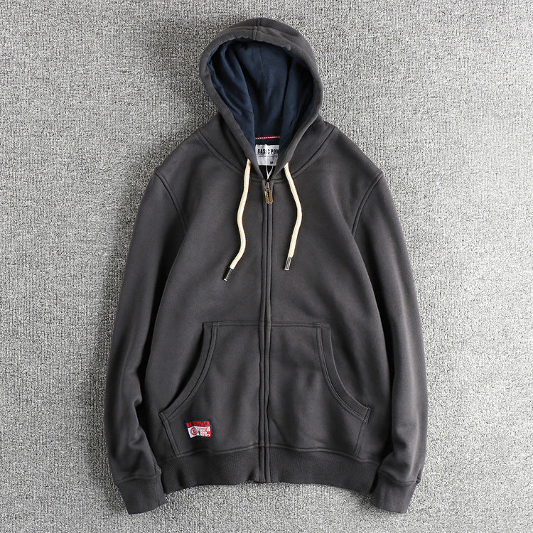 Casual Solid Color Hoodie