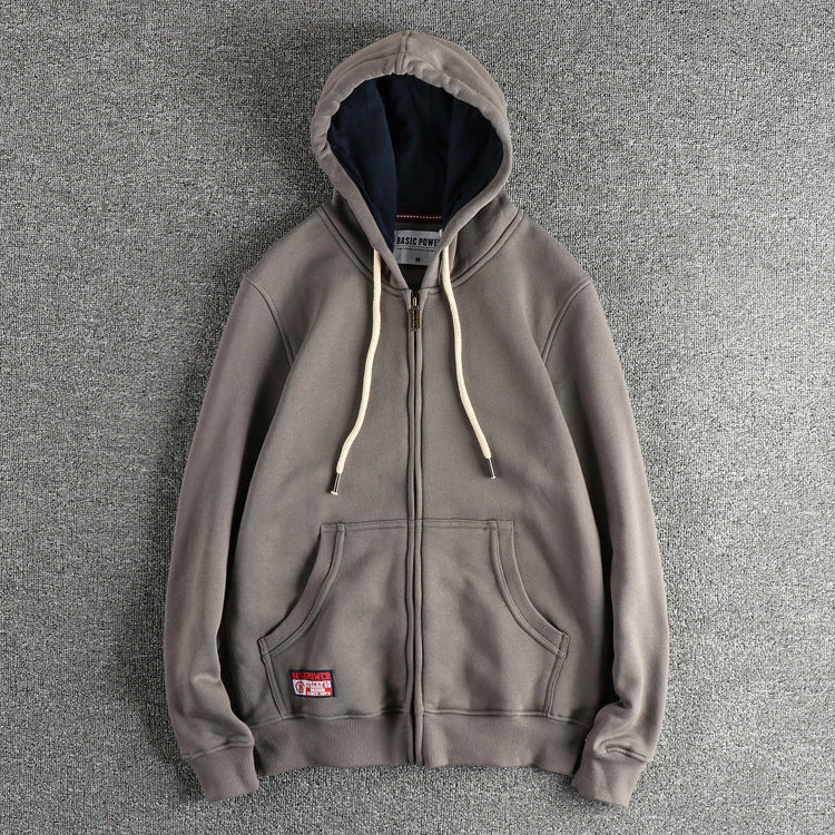 Casual Solid Color Hoodie