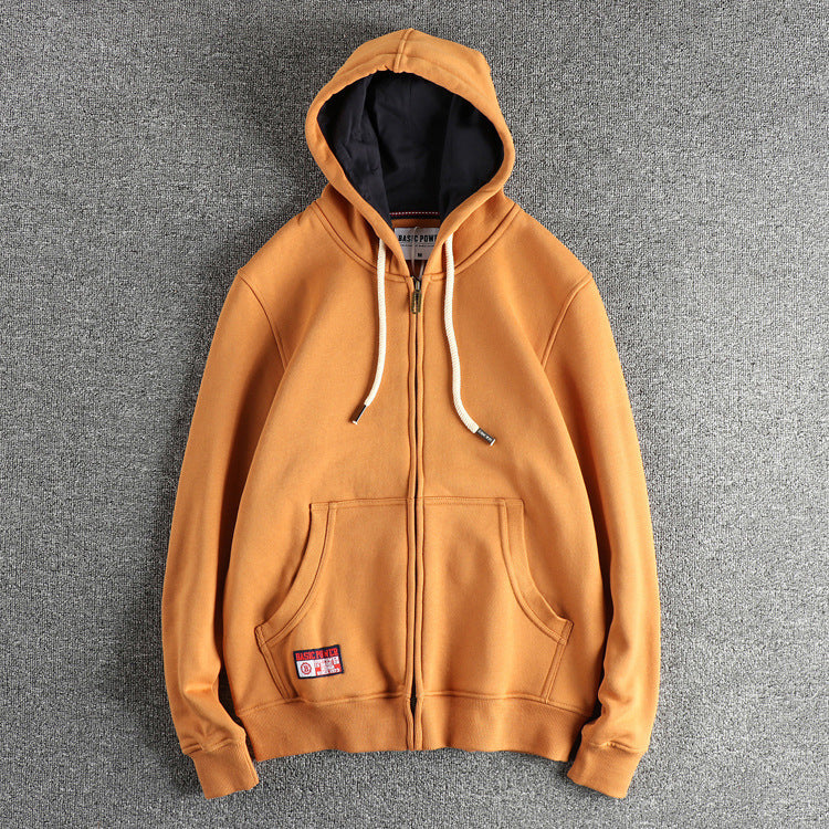 Casual Solid Color Hoodie