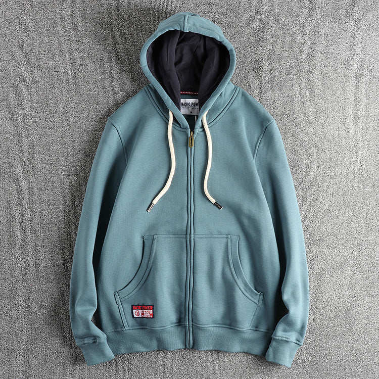 Casual Solid Color Hoodie