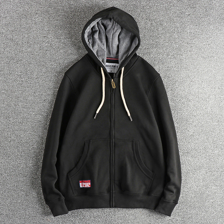 Casual Solid Color Hoodie