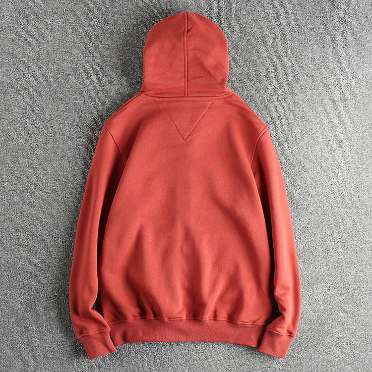 Casual Solid Color Hoodie