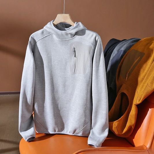 Sports Leisure Hooded Fleece Sweater Base