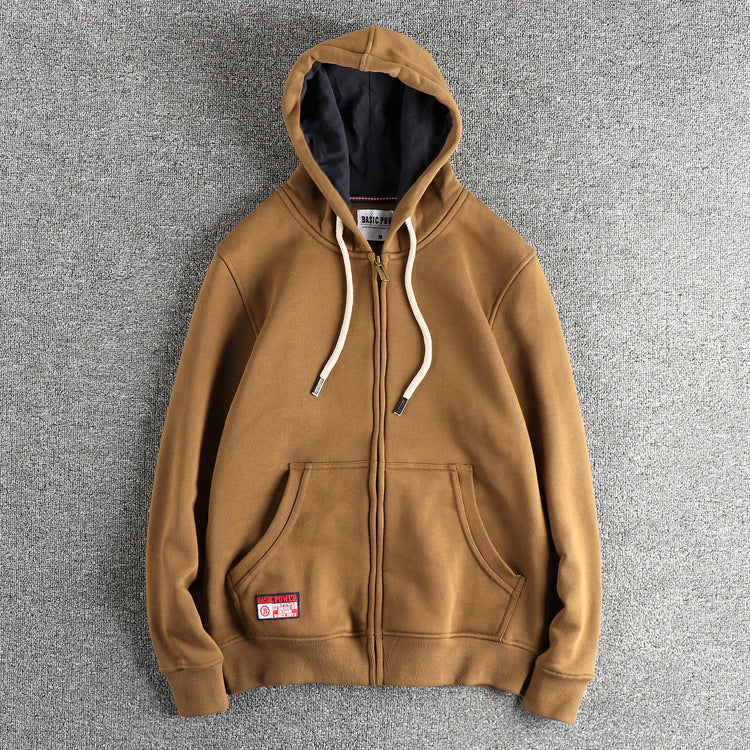 Casual Solid Color Hoodie