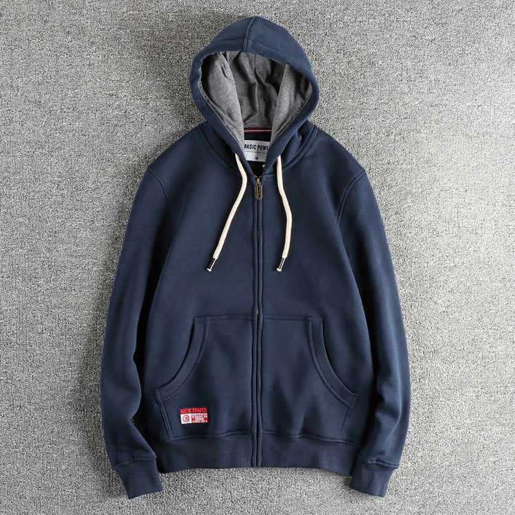 Casual Solid Color Hoodie