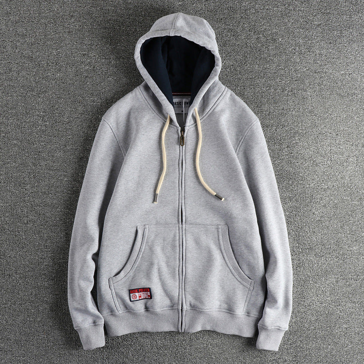 Casual Solid Color Hoodie