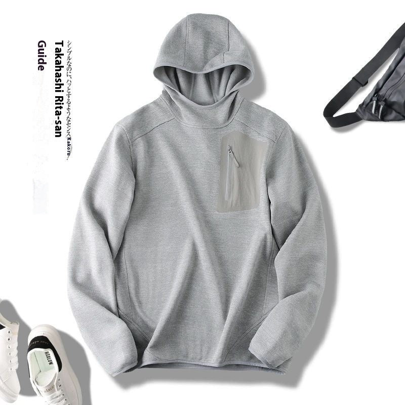 Sports Leisure Hooded Fleece Sweater Base